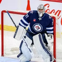 Connor Hellebuyck, G for the Jets